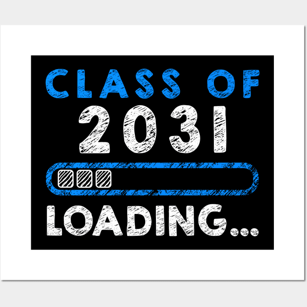 Class of 2031 Loading...Grow With Me. Wall Art by KsuAnn